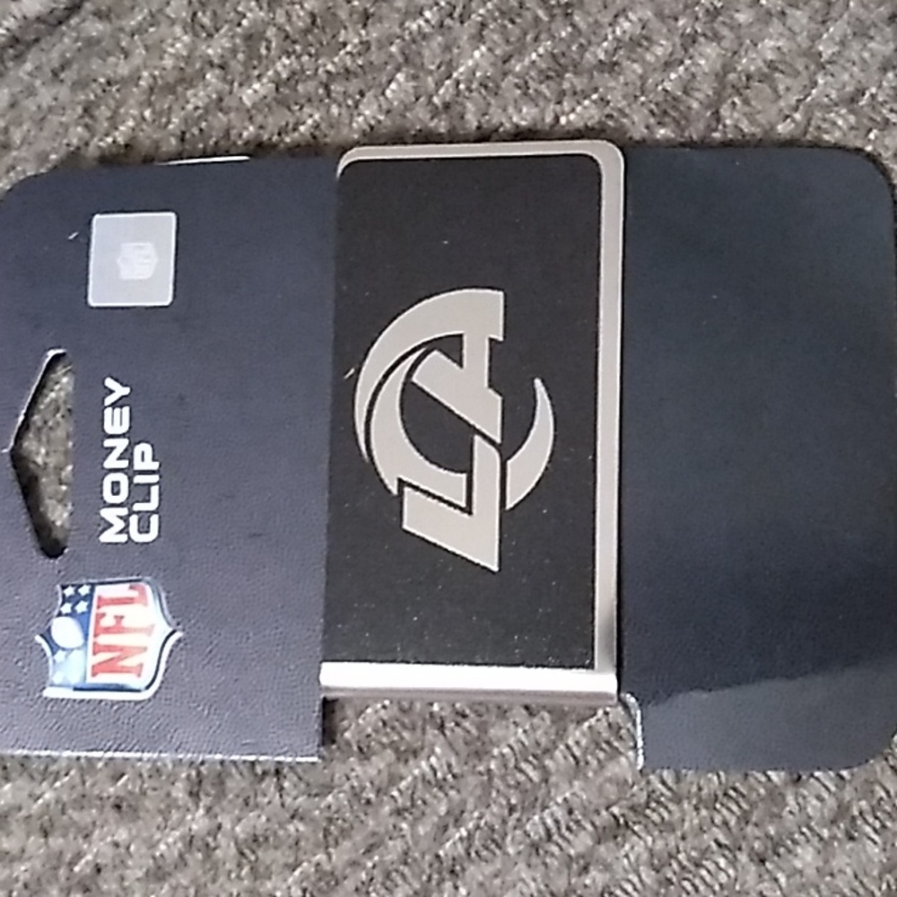 LA Rams money clip